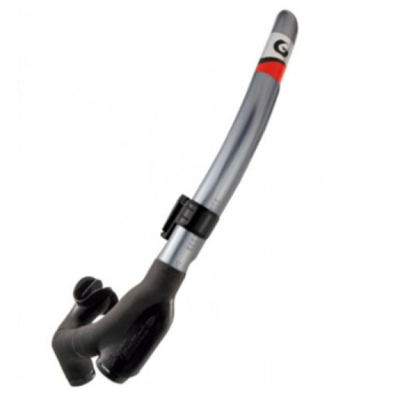 Gull Snorkel Super Bullet Black Silicone